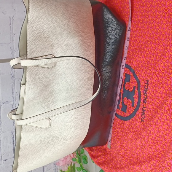 Tory Burch Perry Colorblock Tote NWT - Picture 5 of 7